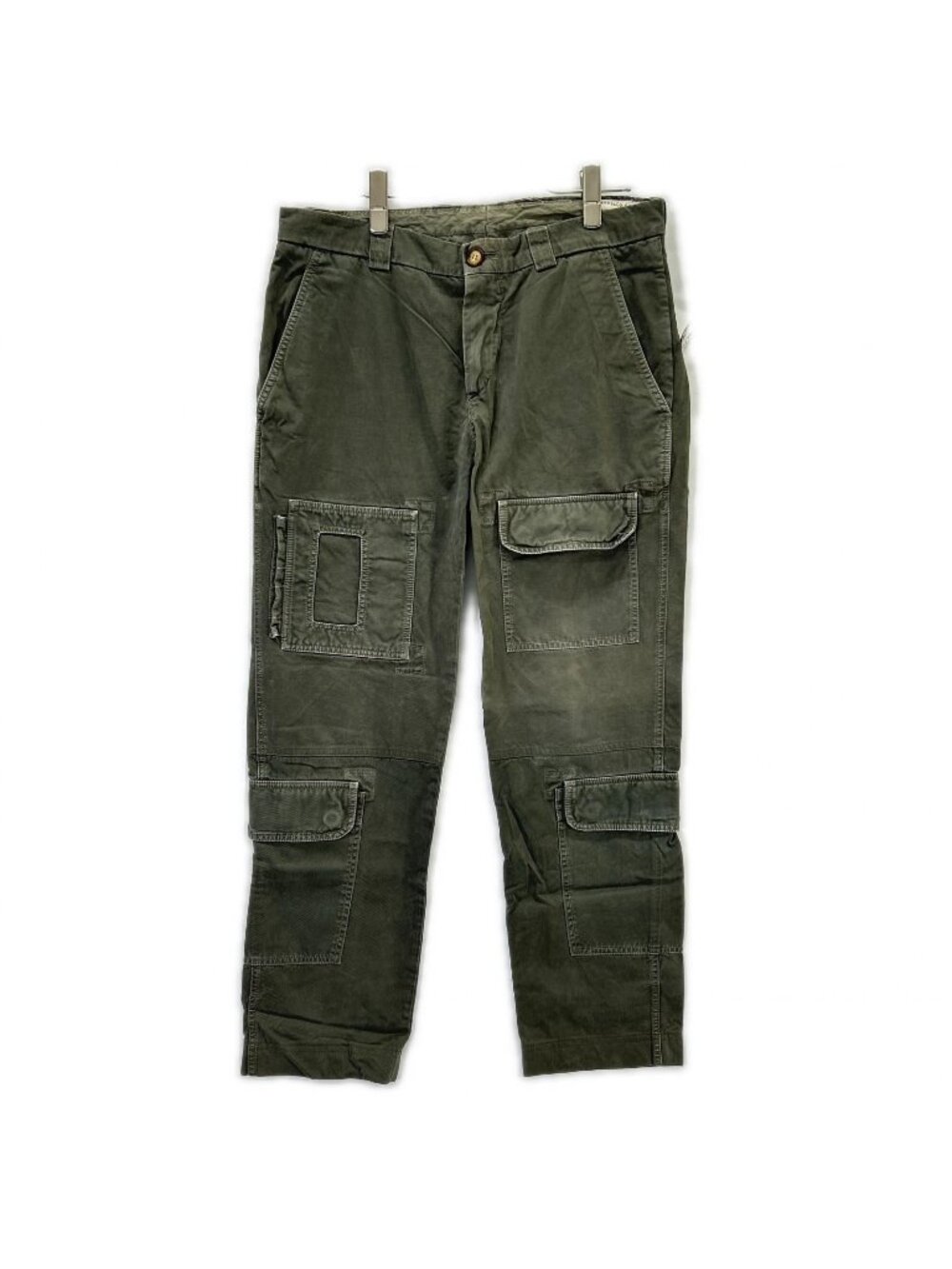 Brunello Cucinelli Khaki Aibiator Pants 48